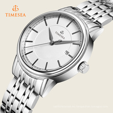Correa de cuero de alta calidad reloj de pulsera Elegance reloj de cuarzo analógico Relogiof 72355